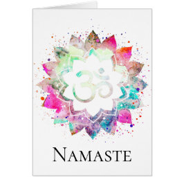 *~* OM AUM Símbolo Lotus Flor Mandala Nueva era