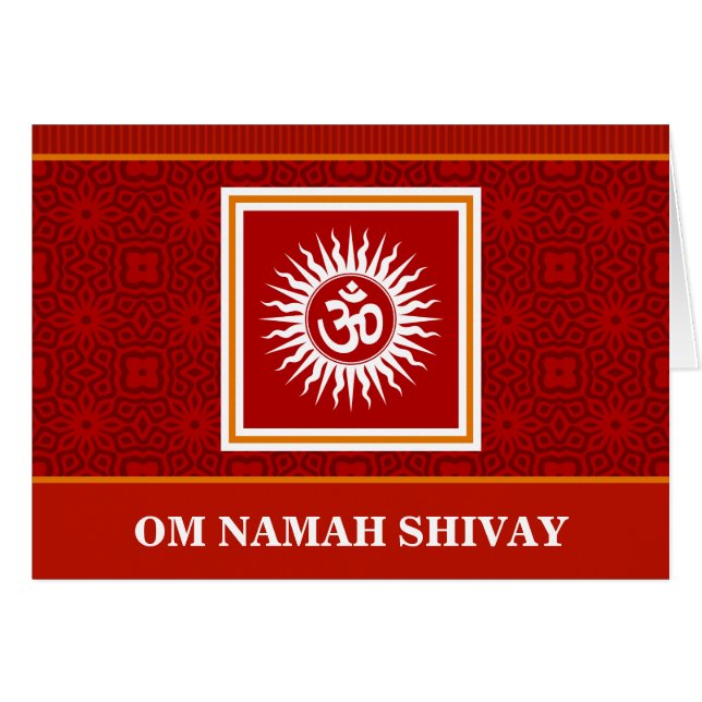 OM espiritual firma (Anverso (Horizontal))