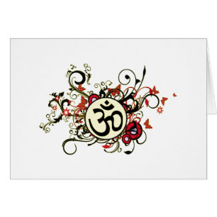 OM floral budista