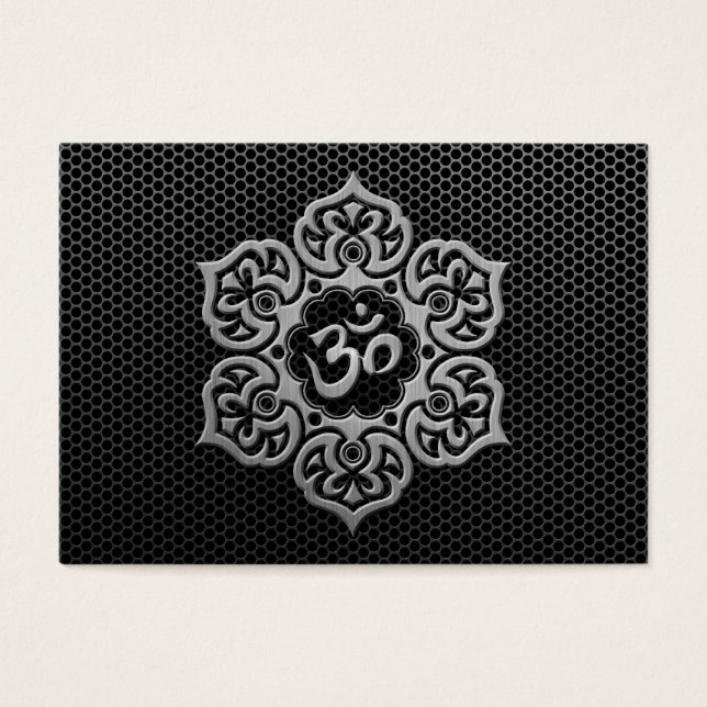 Om Floral De Malla De Acero (Frente)