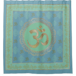 OM Mandala - Cortina de ducha