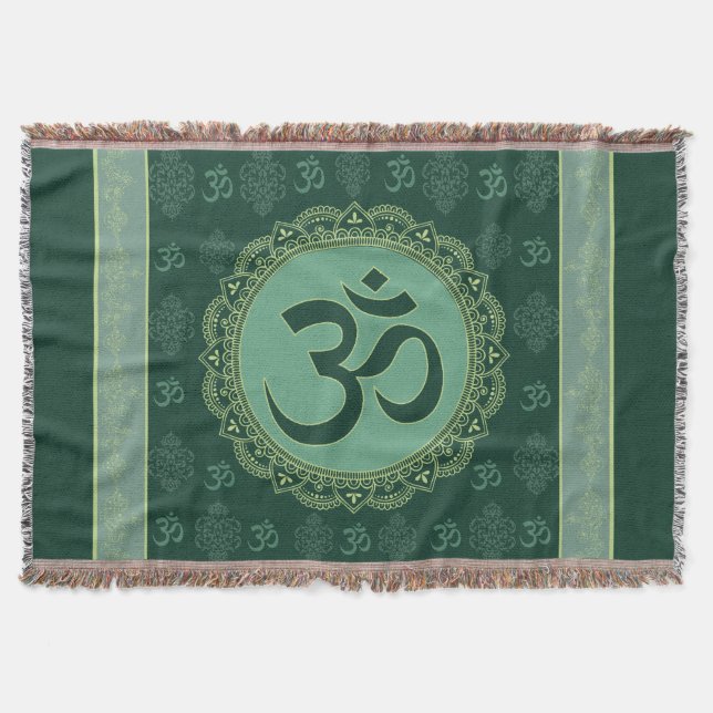 OM Mandala - Lanzar una manta (Anverso)