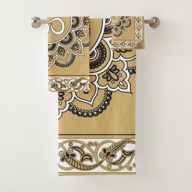 OM Mandala - Set de toallas de baño (In situ)