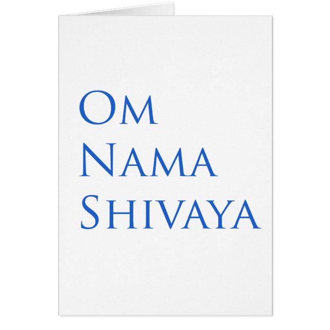 Om Nama Shivaya (Frente)