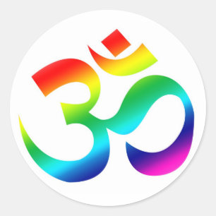 OM Rainbow - pegatina