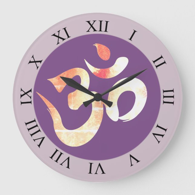 OM, reloj de pared de Waterololor OM (Anverso)