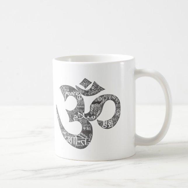 OM - taza de la paz (Derecha)