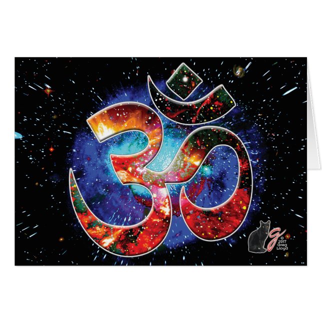 OM universal Asana (Anverso (Horizontal))