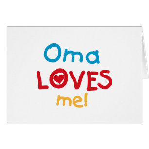 Oma me ama camisetas y regalos