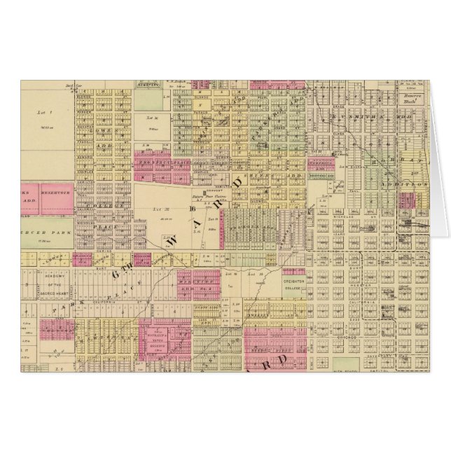 Omaha central, Nebraska (Anverso (Horizontal))