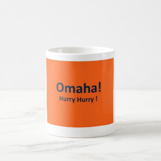 ¡OMAHA! TAZA de café de la PRISA de la PRISA para