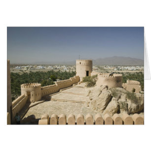 Omán, la llanura de Batinah, Nakhal. Fuerte de Nak