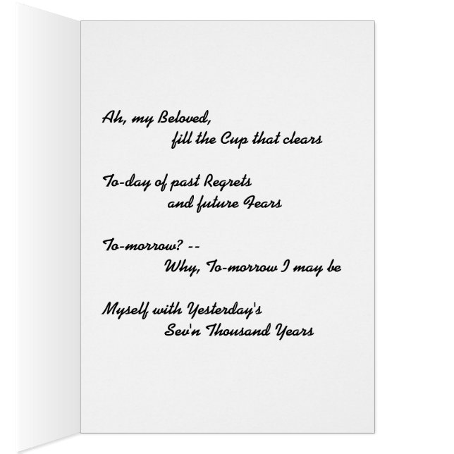 Omar Khayyam (Interior (Derecha))