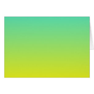 Ombre amarillo turquesa