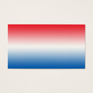 Ombre blanco y azul rojo