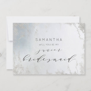 Ombre Dusty Blue Frost Junior Propuesta de la dama