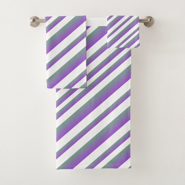 Ombre Morado Multi - Rayas (In situ)