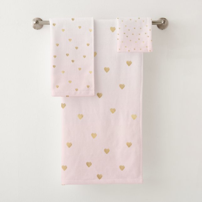 Ombre rosa Rubor Gold Hearts (In situ)