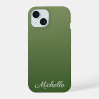 Ombre verde personalizado