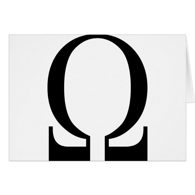 Omega (Anverso (Horizontal))