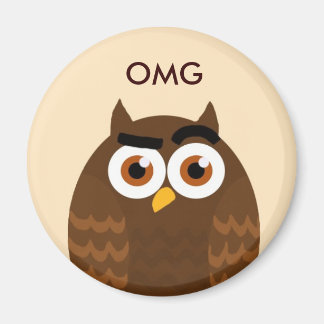 OMG Owl imán