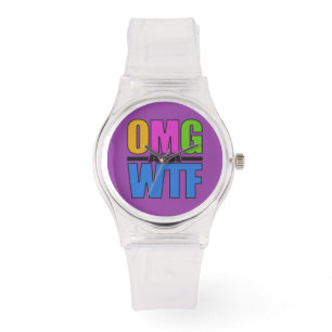 OMG también conocido como WTF relojes personalizad