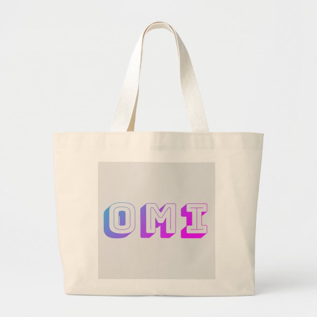 Omi - Bolsa de tote de la abuela alemana (Frente)