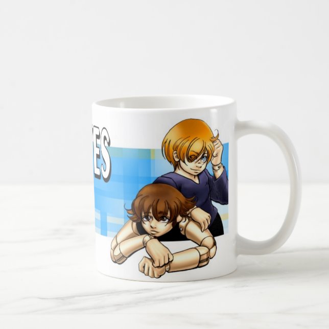 OMI y taza del logotipo de Seiki (Derecha)