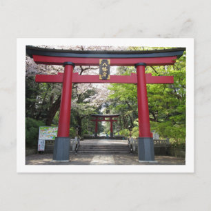 Omiya Hachimangu Shrine: Tarjeta postal de Tokio
