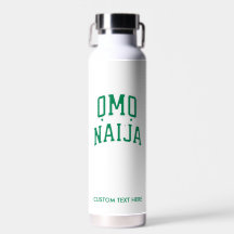 Omo-Naija — Botella de Agua Personalizada