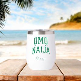 Omo-Naija — Tumbler Personalizado del Patrimonio N