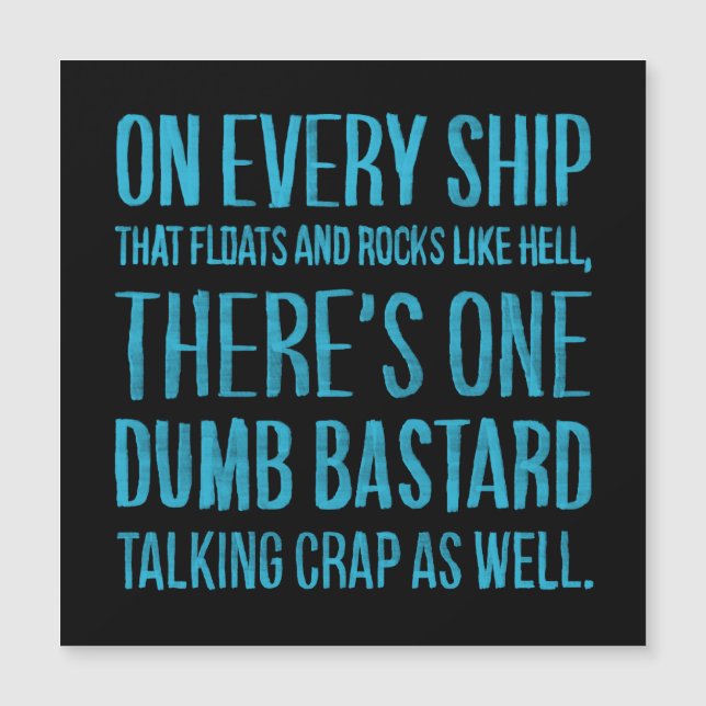 On Every Ship (Anverso)