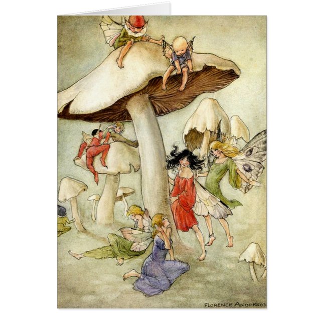 'On Mushroom Hill' - Card (Frente)
