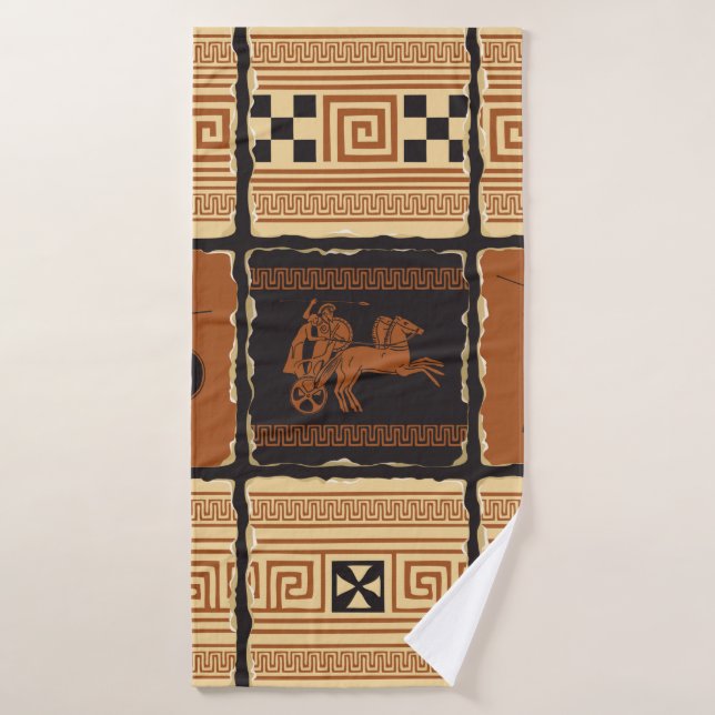  on the theme of Ancient Greece in form of a set o (Toalla de baño)