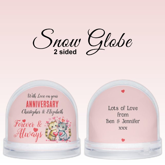 On your anniversary cat lovers names pink red (Subido por el creador)