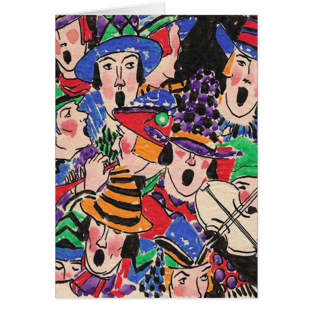 Once Heads a-Caroling (Frente)