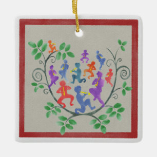 Once Pipers Ornamentos de Navidad
