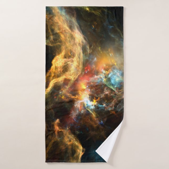 Once Upon a Space series. Diseño abstracto hecho d (Toalla de baño)