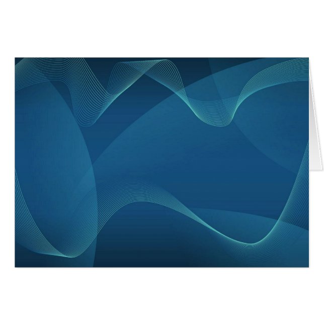 Onda azul y verde (Anverso (Horizontal))