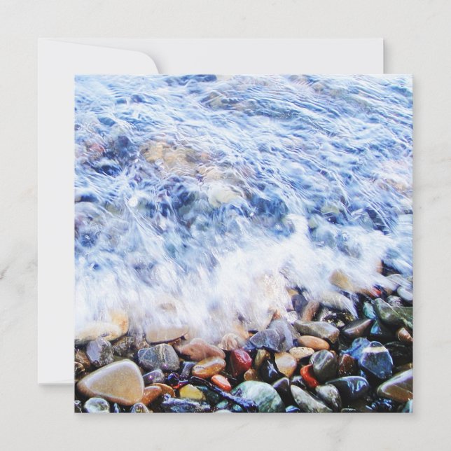 Onda de agua azul (Anverso)