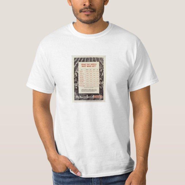 ONDA de la marina de guerra, camiseta de (Anverso)