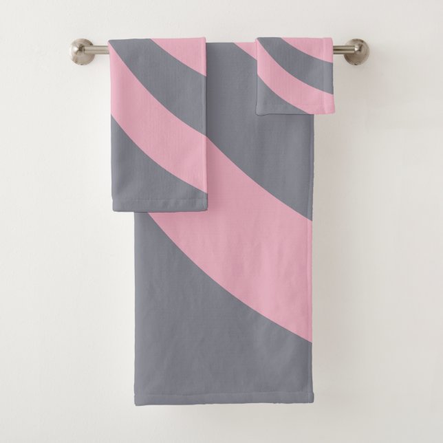 Onda gris y rosa (In situ)