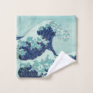 Ondas azules de Hokusai