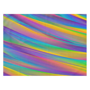 Ondas de espectro ventilado coloridas Mantel