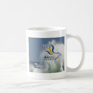 Ondas de la taza de café del cambio 2