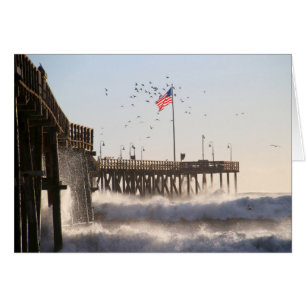 Ondas de muelle Ventura El Niño
