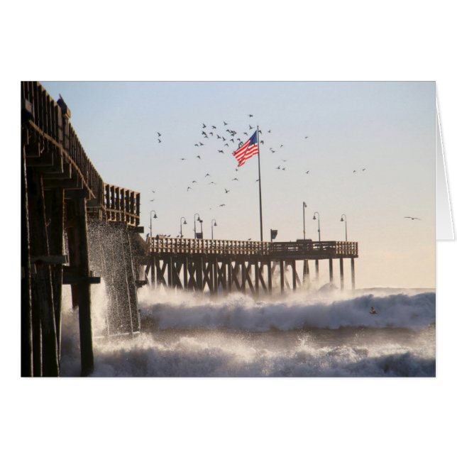 Ondas de muelle Ventura | El Niño (Anverso (Horizontal))