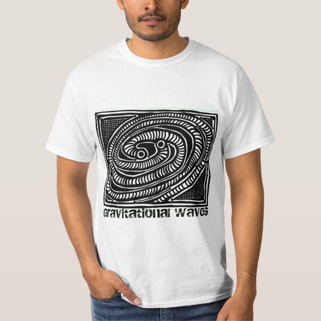 Ondas gravitacionales de la camiseta de (Anverso)