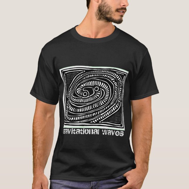 Ondas gravitacionales de la camiseta de (Anverso)