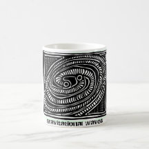 Ondas gravitacionales de la taza de